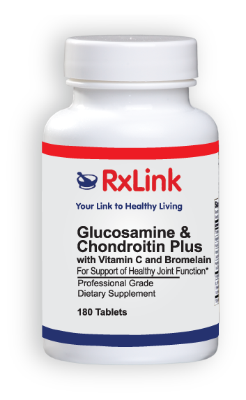 RxLink & Chondroitin Plus With Vitamin C and Bromelain 180 Tabs – RxLink Pharmacy
