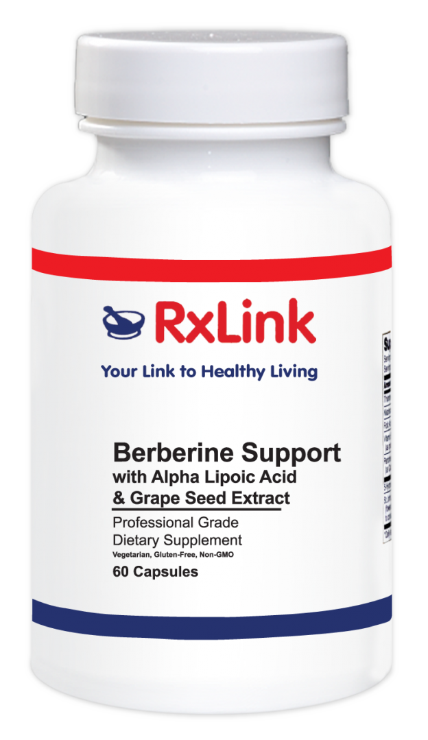 RxLink Berberine Support With Alpha Lipoic Acid and Grape Seed Extract